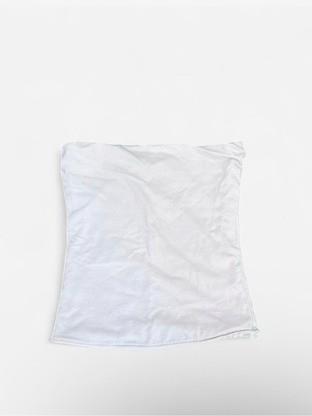 Hollister White Strapless Reversible Tube Top